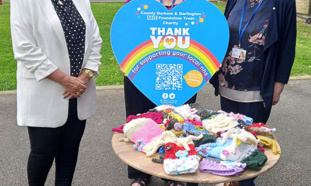 NHS Trust Assisted by Local Yarn Bomber