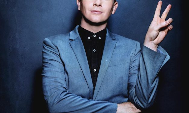 Ginger Johnson and Stephen Bailey at Pride, Bishop Auckland