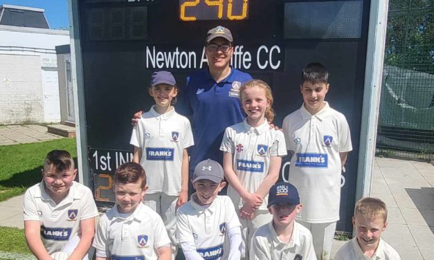 Aycliffe Cricket Club Scoreboard Report