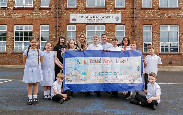 School Children’s Designs to Slow Down Drivers