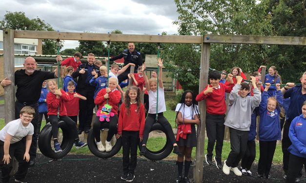 Police Visit St Francis