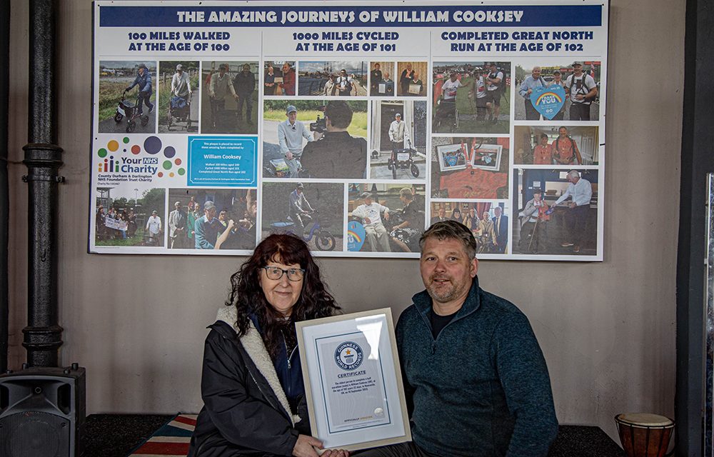 William Cooksey is a Guinness World Record Holder