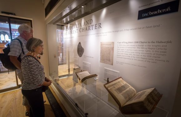Magna Carta on Display at Durham Cathedral