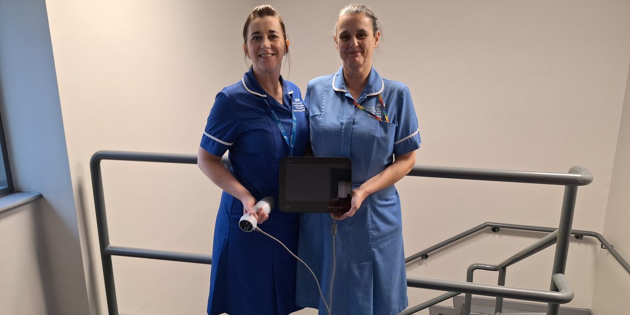 State-of-the-art bladder scanners for CDDFT Community Nurses