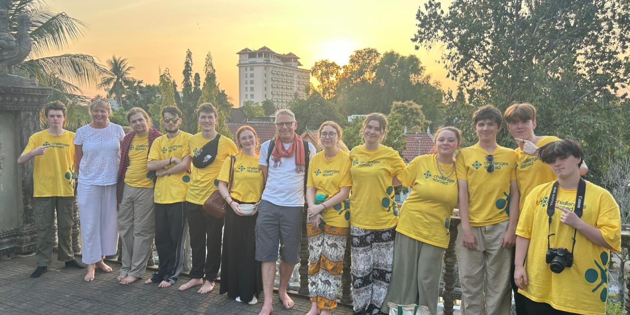 Darlington College students absorb the rich culture of Cambodia
