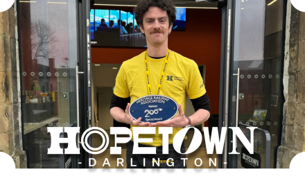 HOPETOWN DARLINGTON’S DOUBLE AWARD WIN