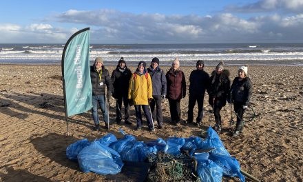 Supporting volunteer effort to keep County Durham’s coastline clean