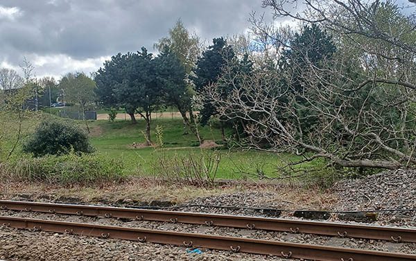Section of Original Railway Found in Newton Aycliffe