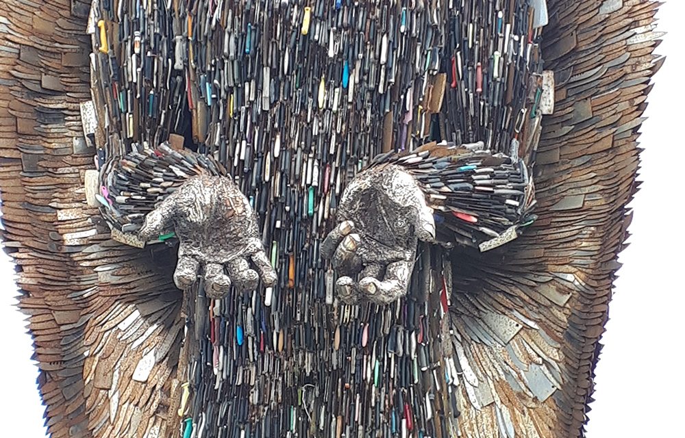 A Powerful Stand Against Knife Crime Knife Angel Comes to Newton Aycliffe