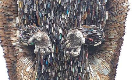 A Powerful Stand Against Knife Crime Knife Angel Comes to Newton Aycliffe