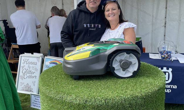 Ayclive Raffle Winner Takes Home an Automower