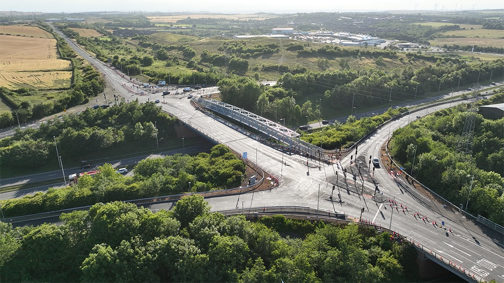 Completion of major roadworks