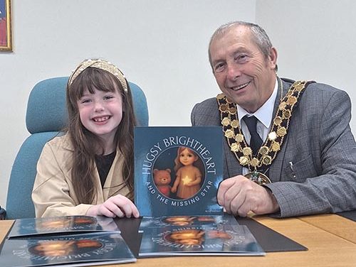 Mayor Welcomes a VIP Visitor