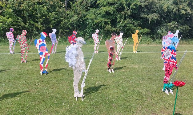 ‘Remembrance Soldiers’ Art Installation