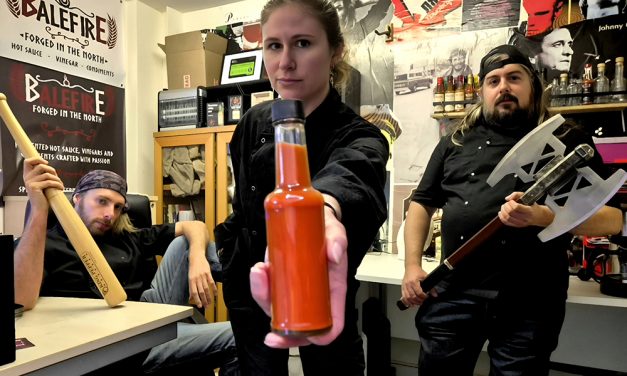 Balefire Hot Sauce Celebrate 100,000 Bottles