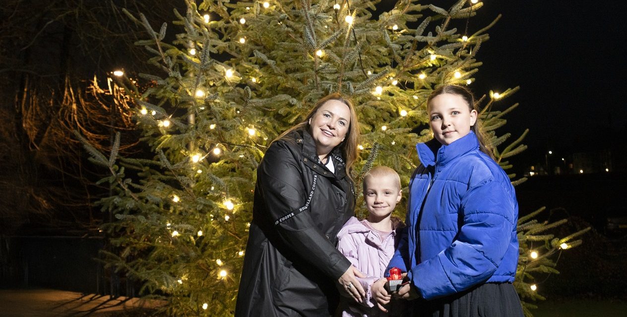 Brave Bonnie lights up County Hall