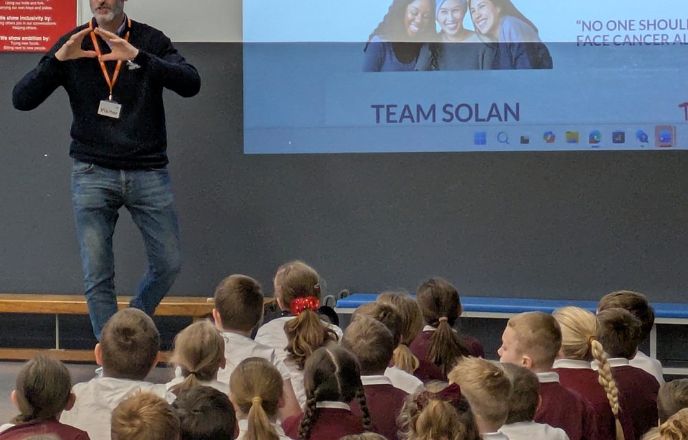 Mark Solan Visits Vane Road