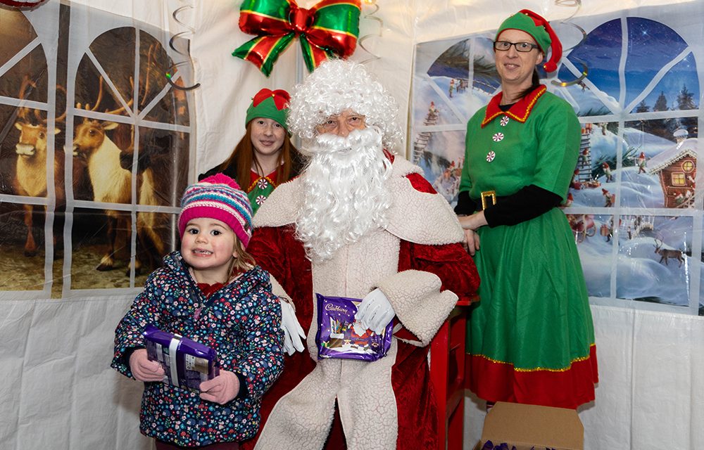 Aycliffe Town Centre Illuminates the Night as Crowds Welcome the Start of the Festive Season
