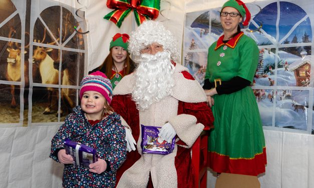 Aycliffe Town Centre Illuminates the Night as Crowds Welcome the Start of the Festive Season