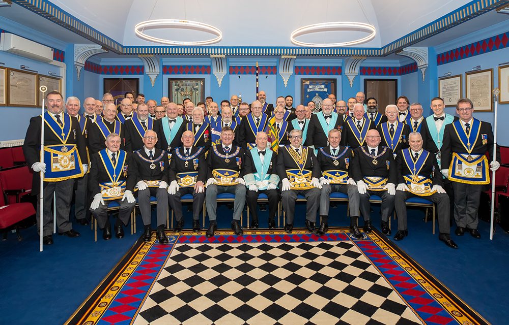 Dedication of New Banner