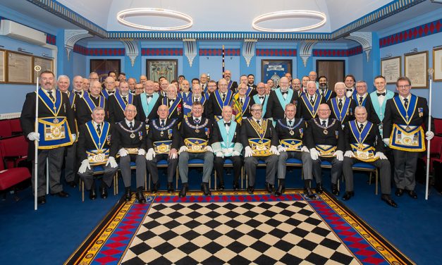 Dedication of New Banner