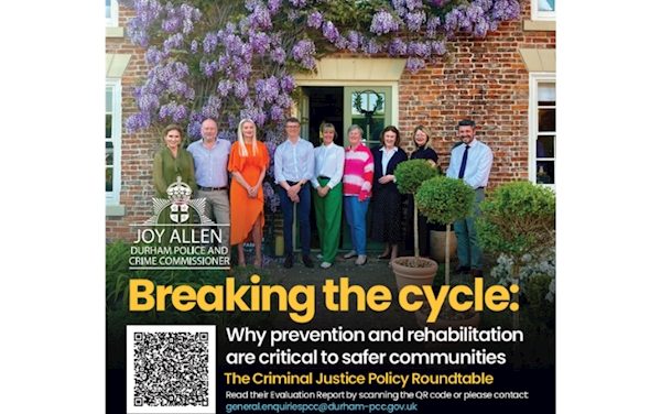 A message from Durham Police and Crime Commissioner, Joy Allen