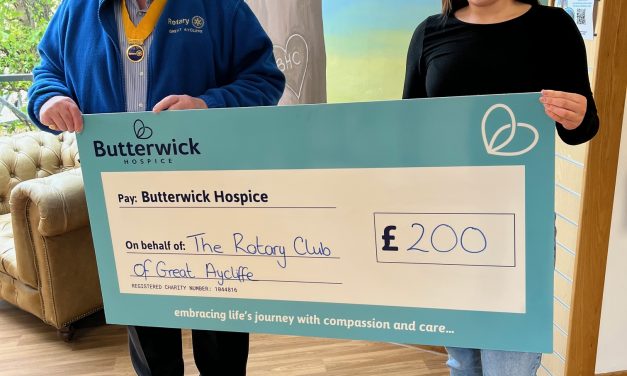 Rotary Raise £1800 for Local Charities