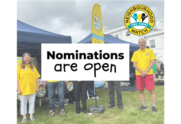 Neighbourhood Watch Volunteer Recognition Awards 2026