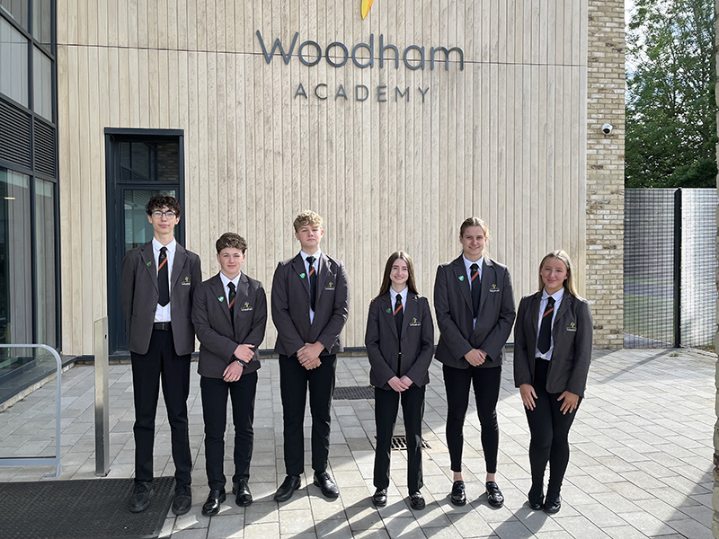 Woodham Academy Student Leadership Team for 2026/27