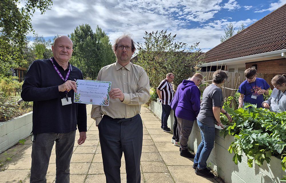 Pioneering Care Centre Community Garden Secures Second Place