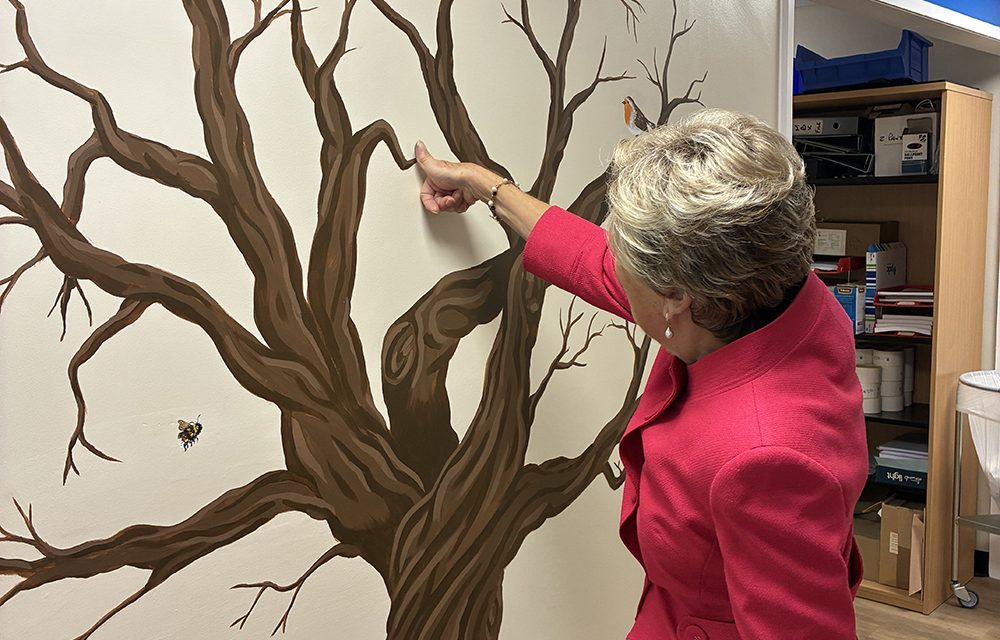 A Tree of Hope begins to grow at Bishop Auckland Hospital