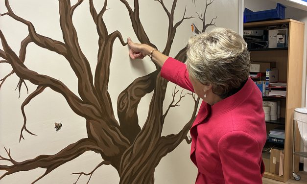 A Tree of Hope begins to grow at Bishop Auckland Hospital