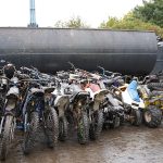 Durham Constabulary crush illegal bikes