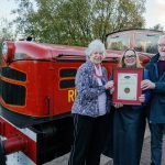 Highest civic honour awarded to Tanfield rail volunteers